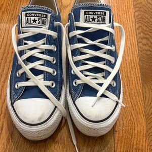 Converse Blue and White Sneakers